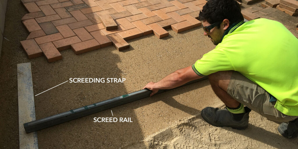 DIY Paver Brochure | Screeding Sand