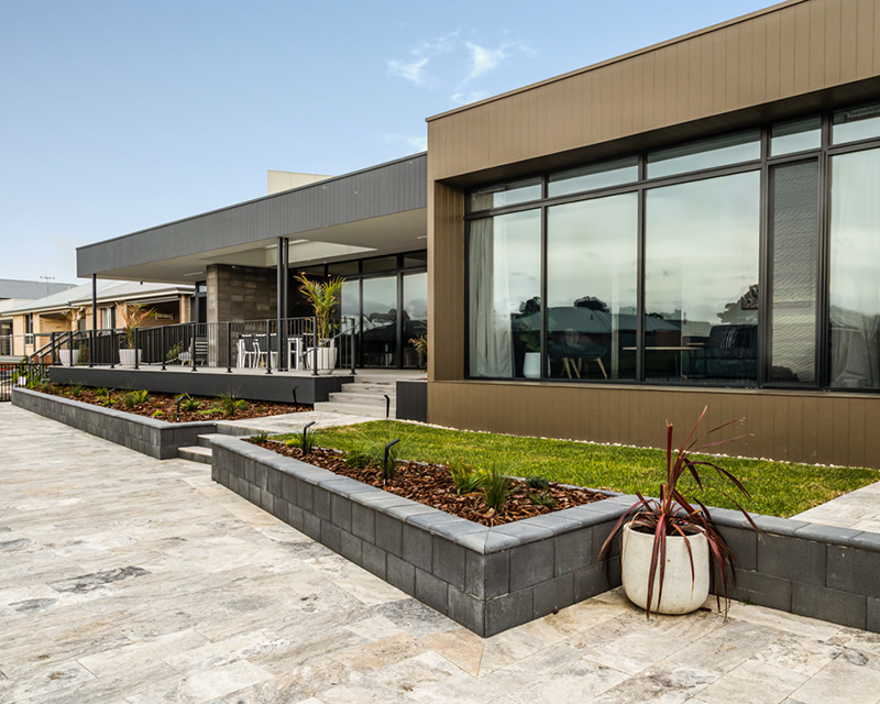 Silver Travertine Tiles - Coastal Landscapes and Fencing