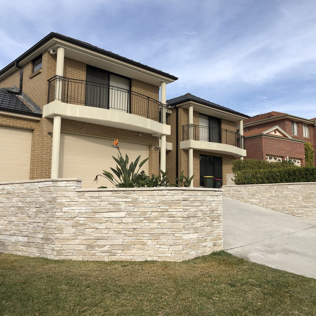 Ledge Stone Facade Cladding Travertine