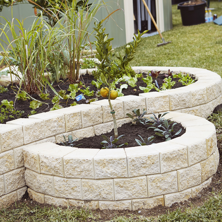 Miniwall Veggie Planter Blocks - Bondi Blend