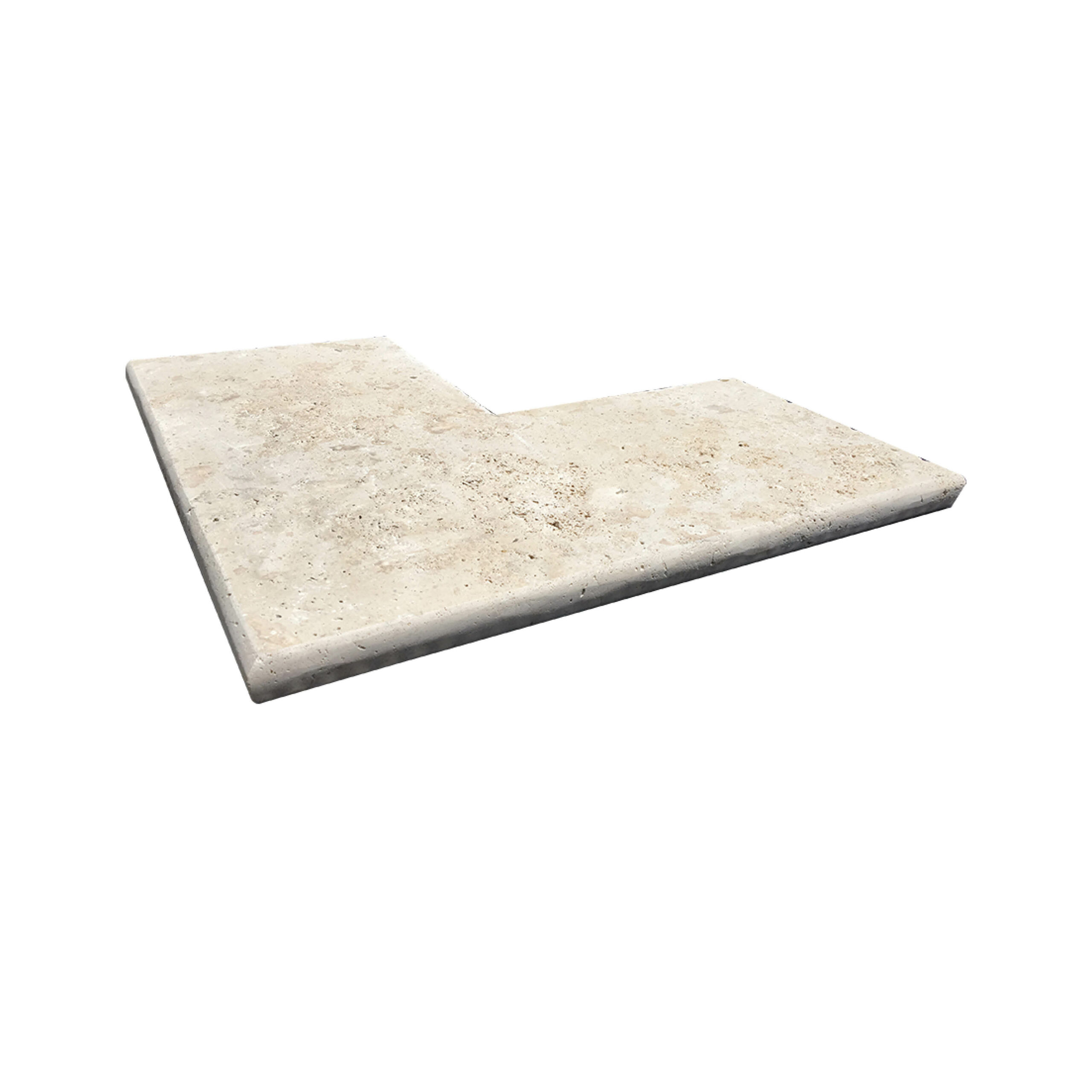 Super Light Travertine External Bullnose