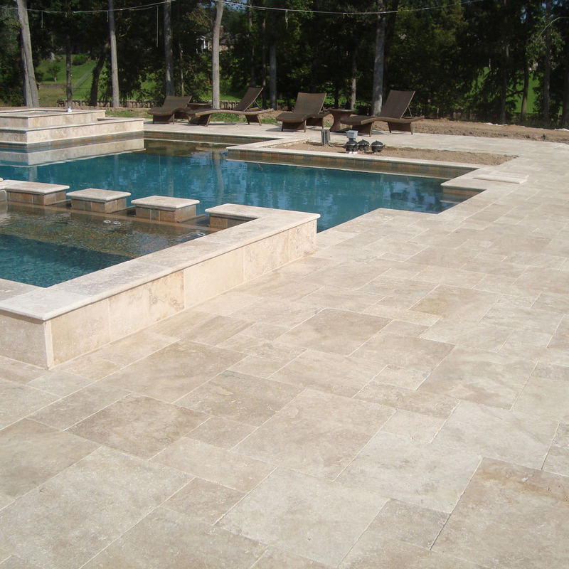 How To Lay French Pattern Travertine, How To Lay Travertine Tiles French Pattern