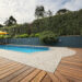 Honeycomb Granite Pool Pavers