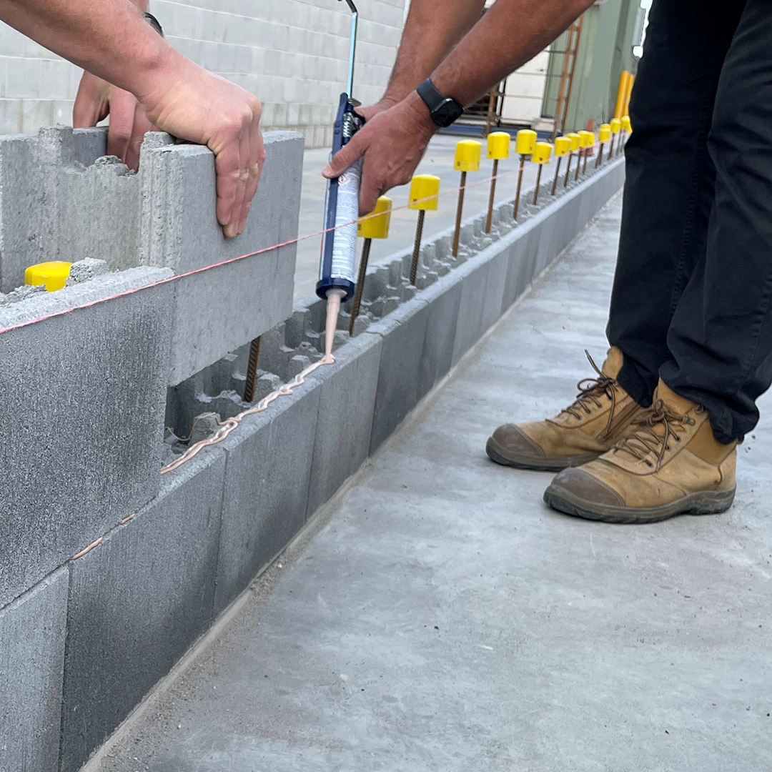 Grey Easy Lock Block Interlocking Concrete Blocks Adelaide