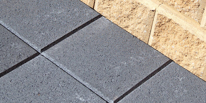 Flagpave Pavers - Charcoal 250 x 250 Pavers