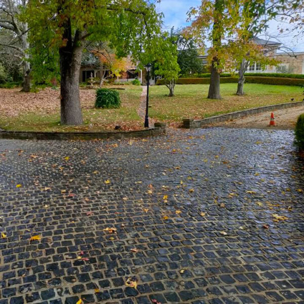 Bluestone Cobble Driveway Adelaide - SA Stone & Tile