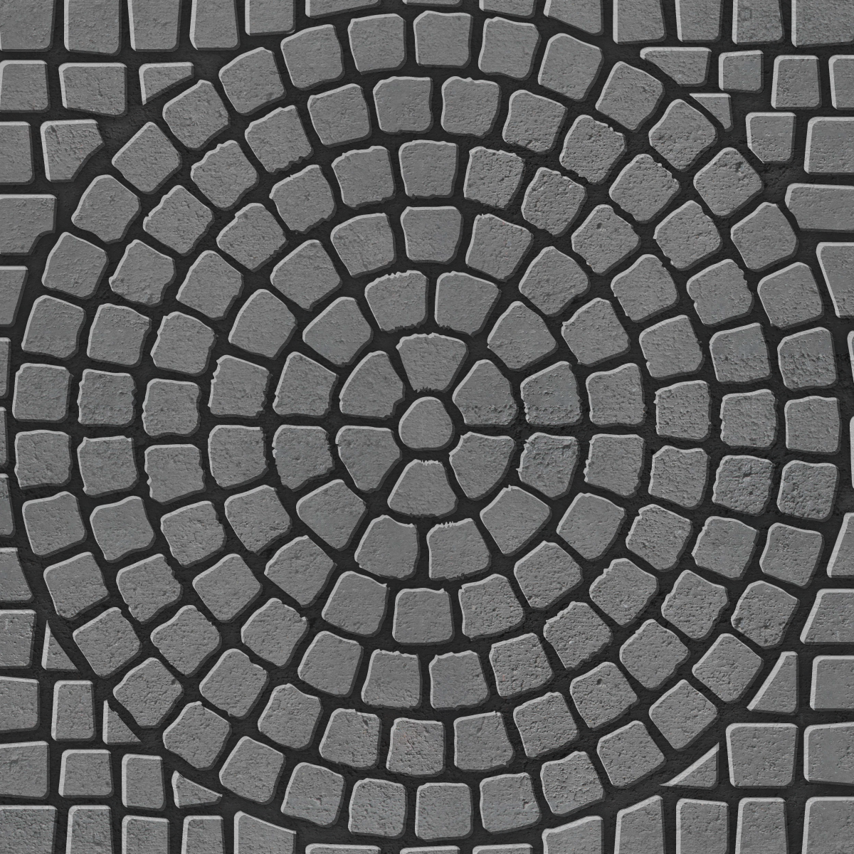 Circle with run bond border Circle with run bond border