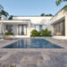 Silver Travertine Pool Pavers