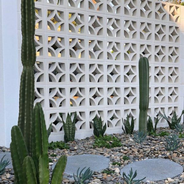 Star Breeze Blocks Garden Wall Blocks - White 290 x 290 Block