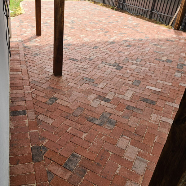 Tumbled Clay Pavers - Alan George