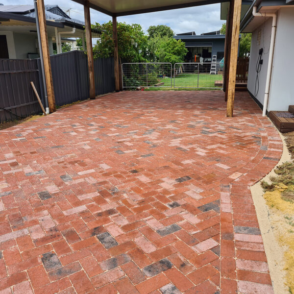 Tumbled Clay Pavers - Alan George