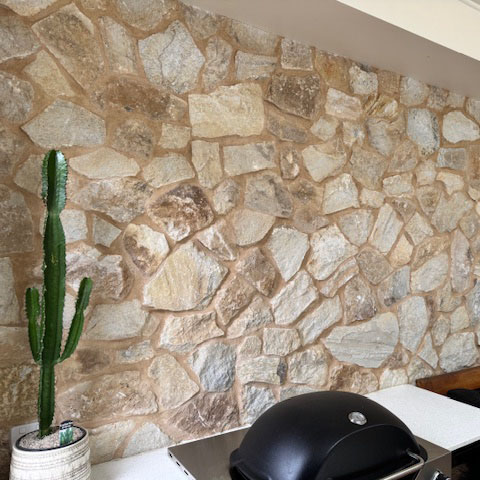 Stoneer Cladding outside feature wall