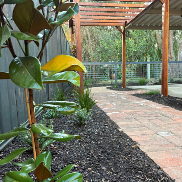 Rustic Old Red Brick Pathway2