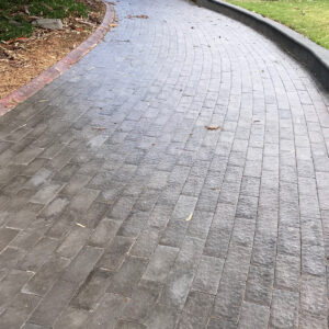 Cobblestone Pavers Driveway Graphite
