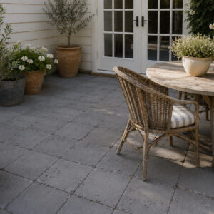 Basalt Walkway Cobble Pavers Patio Adelaide